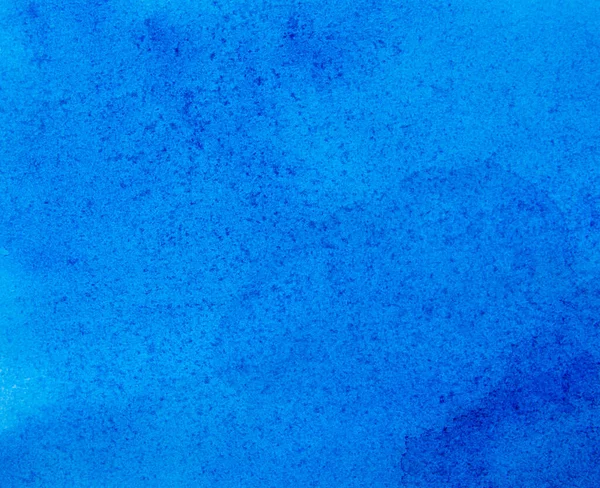 水彩画の抽象的な青の背景 — ストック写真