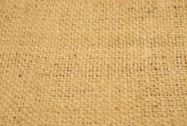 Çuval bezi dokusuna yakın çekim