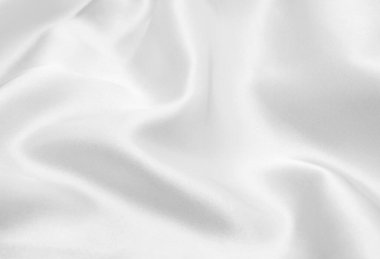 arkaplan olarak beyaz saten kumaş