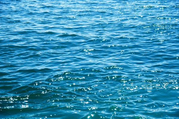 Azul Mar Água Fundo Textura — Fotografia de Stock