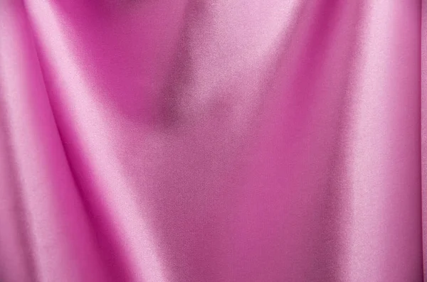 Hladké Elegantní Růžové Hedvábí Může Použít Jako Pozadí — Stock fotografie