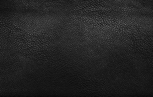 Black Leather Background Texture — Stock Photo, Image