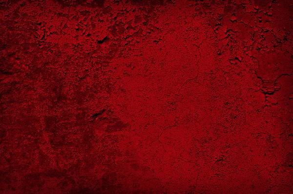 Régi Piros Fal Háttér Textúra — Stock Fotó