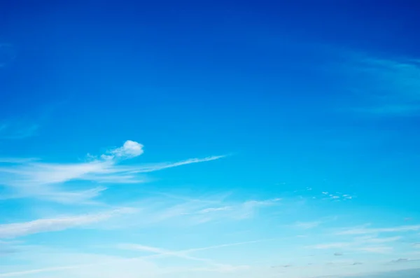 Blue Sky Background White Clouds — Stock Photo, Image