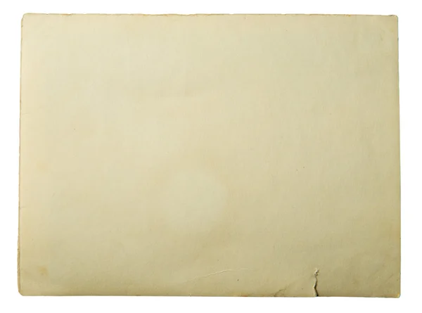 Old paper texture on white — Stock Photo, Image