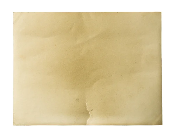 Old paper texture on white — Stock Photo, Image