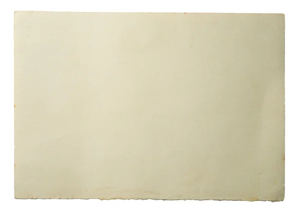 Old paper texture on white — Stock Photo, Image