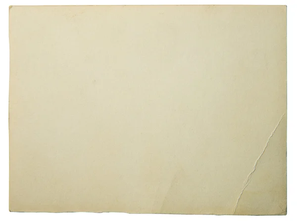 Old paper texture on white — Stock Photo, Image