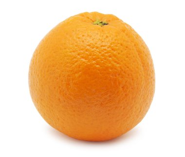 Beyaz üzerine izole edilmiş portakal meyvesi
