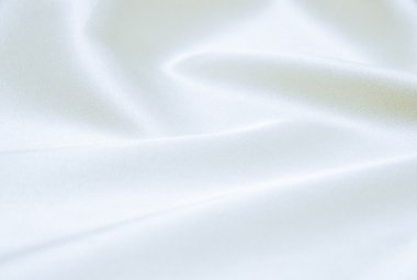 arkaplan olarak beyaz saten kumaş