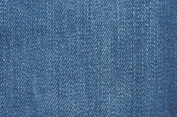 Textura de azul jeans têxtil close-up — Fotografia de Stock