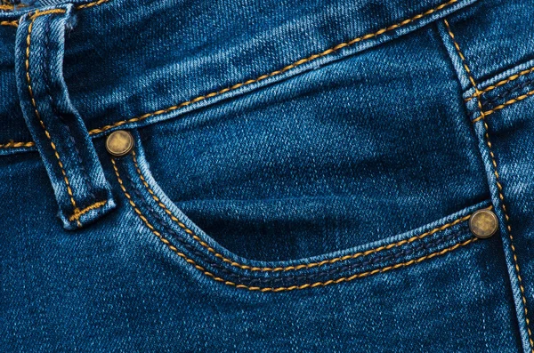 Jeans ficka för bakgrund — Stockfoto