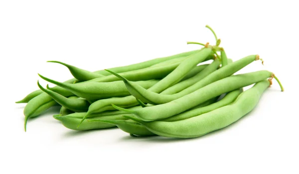 Green beans isolated — Stock Photo, Image