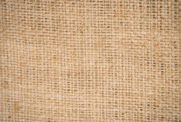 Close-up van een jute textuur — Stockfoto