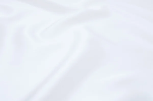 Tecido de cetim branco como fundo — Fotografia de Stock