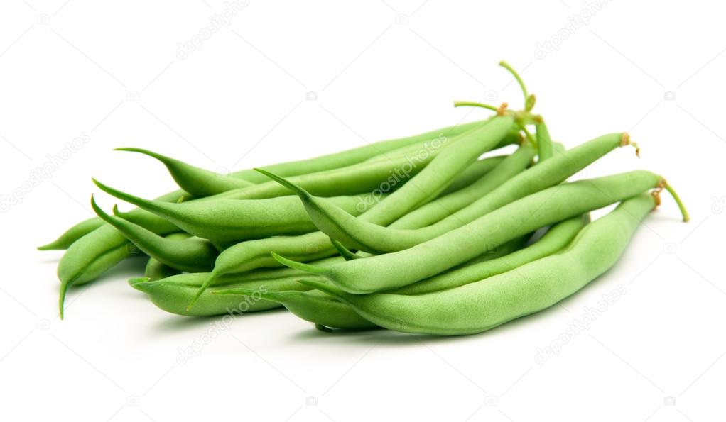 Green beans isolated