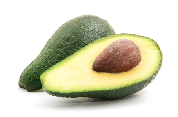 Avocado geïsoleerd — Stockfoto