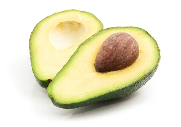 Avocado geïsoleerd — Stockfoto