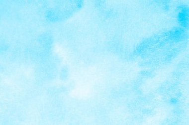 Suluboya tarzında soyut mavi arkaplan