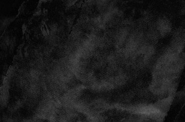 Suluboya ile siyah soyut arkaplan