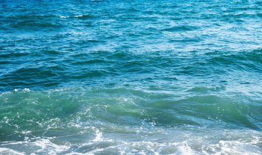 Mavi deniz suyu arka plan dokusu