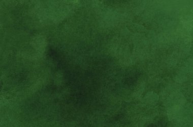 El boyası yeşil suluboya arka plan.