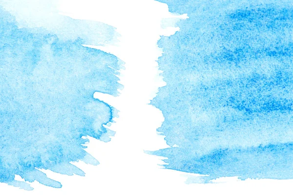 Suluboya tarzında soyut mavi arkaplan