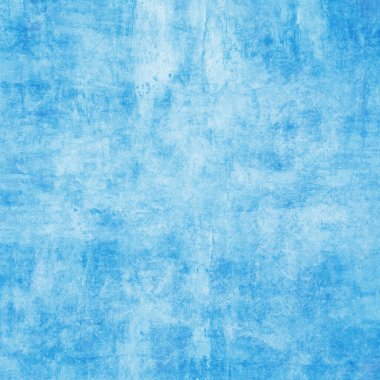 Grunge mavi duvar arkaplanı veya dokusu