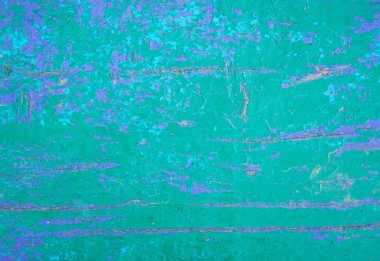 Grunge yeşil ve mavi boyalı ahşap dokulu arka plan