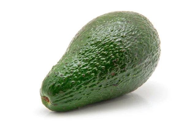 Avocado isolert på hvit – stockfoto