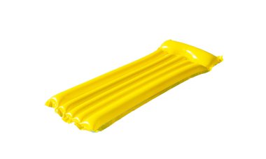 yüzen havuz yatağı beyaz üzerinde izole