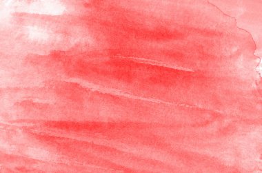 Suluboya tarzında kırmızı soyut arkaplan