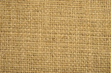 Çuval bezi dokusuna yakın çekim