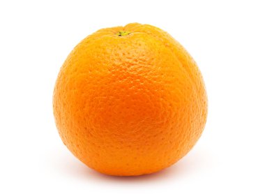 Beyaz üzerine izole edilmiş portakal meyvesi