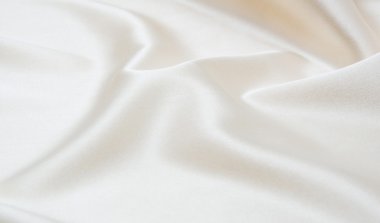 arkaplan olarak beyaz saten kumaş
