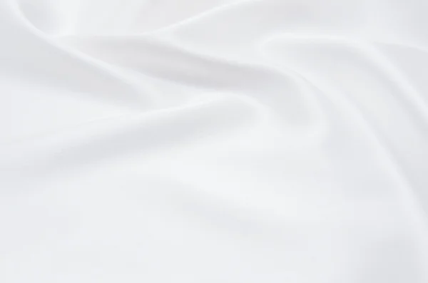 White satin fabric as background — Stock Photo, Image