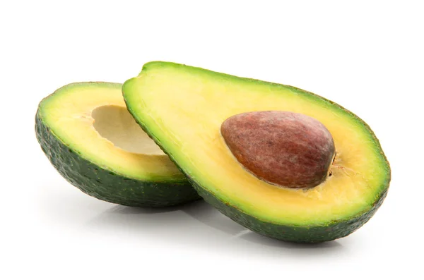 Avocado isolato su bianco — Foto Stock