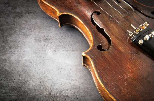 Instrumento de música violino — Fotografia de Stock