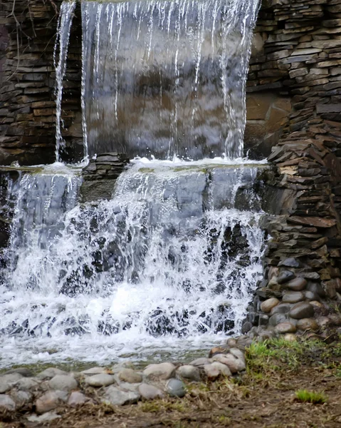 Vattenfall dekorativa — Stockfoto