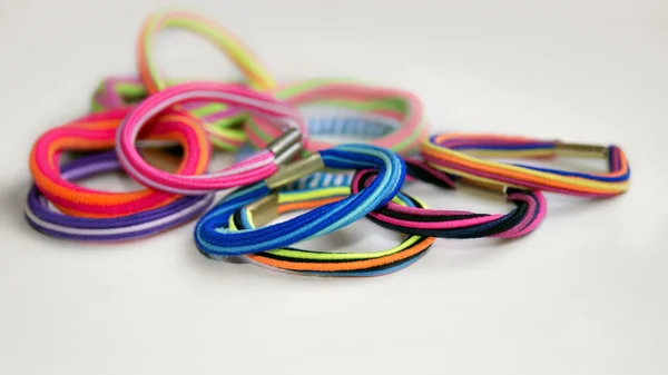 Colorato scrunchy Foto Stock Royalty Free