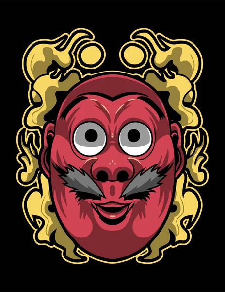 Pink Blue Ogre Troll Face Traditional Japanese Folklore Demon Theatre  Culture Halloween Horror Mask Stock Photo - Download Image Now - iStock