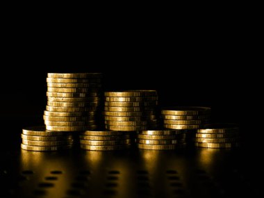 Arkaplan için para yığını