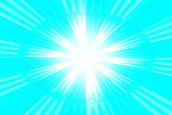 Cloud Blue Sky Sunburst Background Empty Room Space — Stock Photo, Image