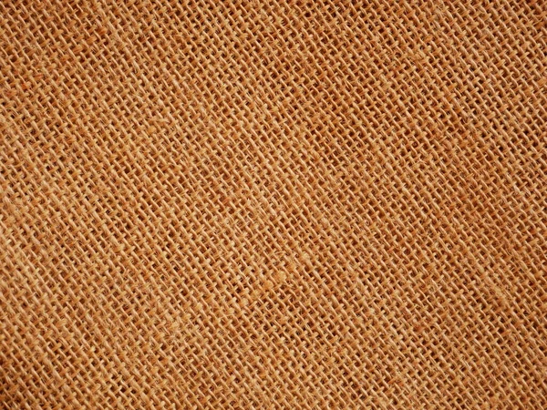 Tekstura Konopi Brązowy Tło Tkaniny — Zdjęcie stockowe