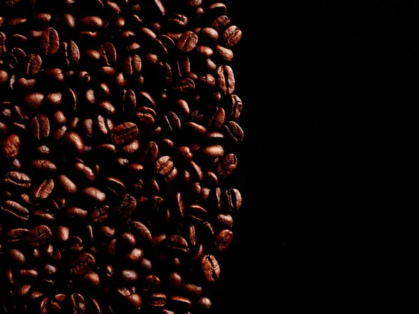 Roasted Coffee Beans Background — Stock Photo, Image