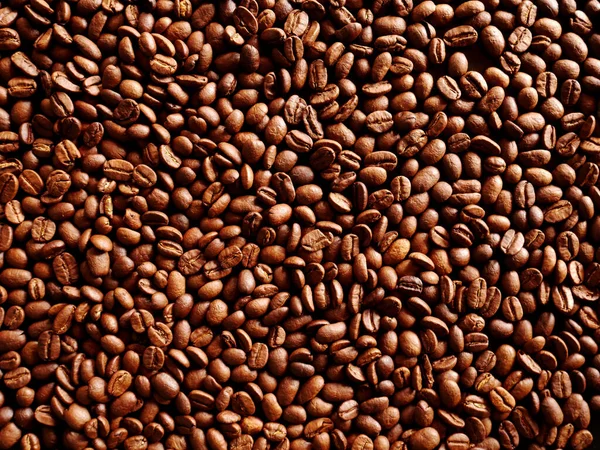 Arka Plan Için Kavrulmuş Kahve Çekirdeği — Stok fotoğraf