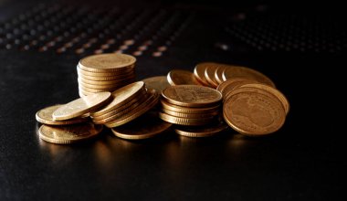 Altın para desteleri para biriktirme kavramı