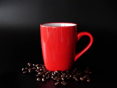 arka plan için organik kahve çekirdekleri