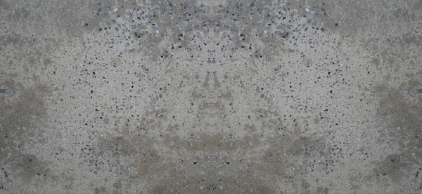 空のコンクリート壁を背景にセメントの床の質感 — ストック写真