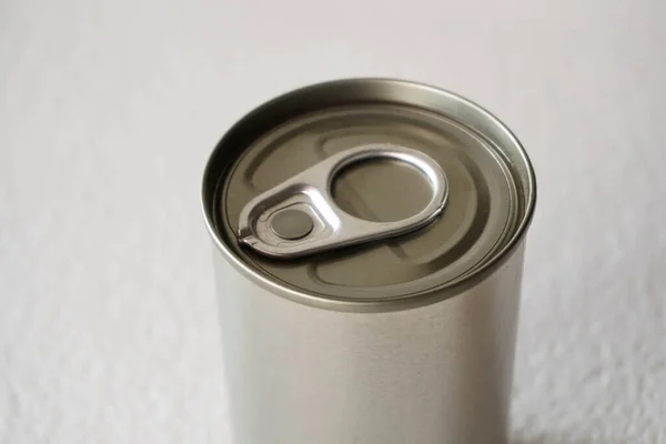 Metallic Canned Table — Stock Photo, Image